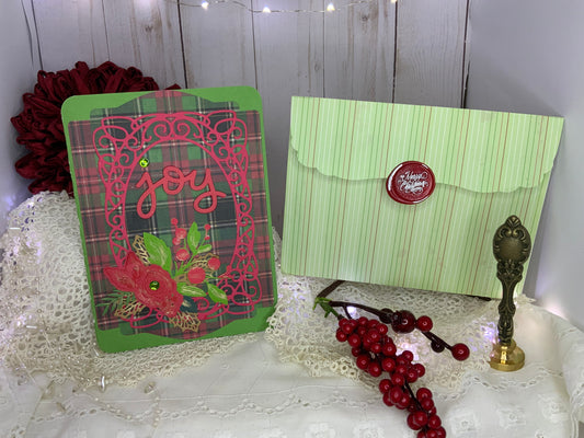 Handmade Vintage Christmas Card